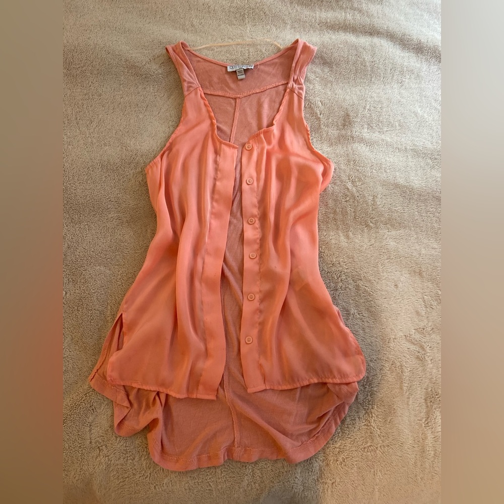 Peach Tank Top